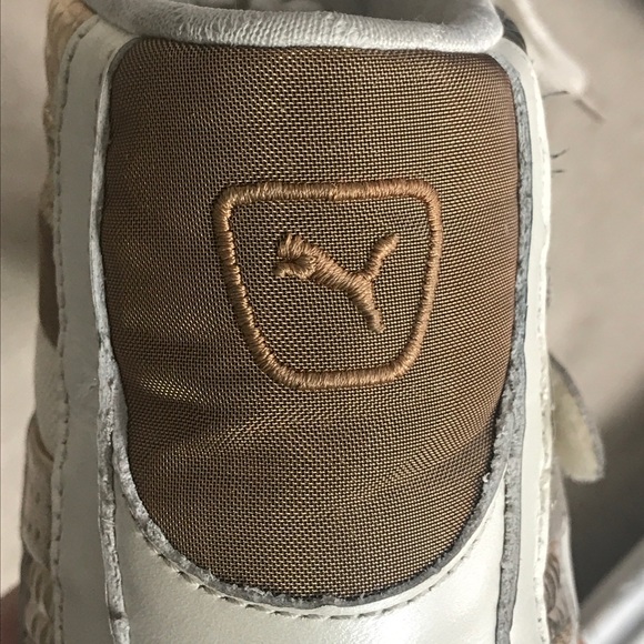 PUMA vintage high top Sneakers sz 8.5 - Picture 4 of 8
